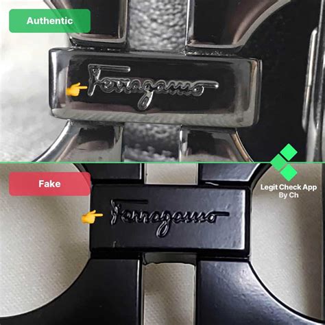 how to tell fake ferragamo|how to check for ferragamo.